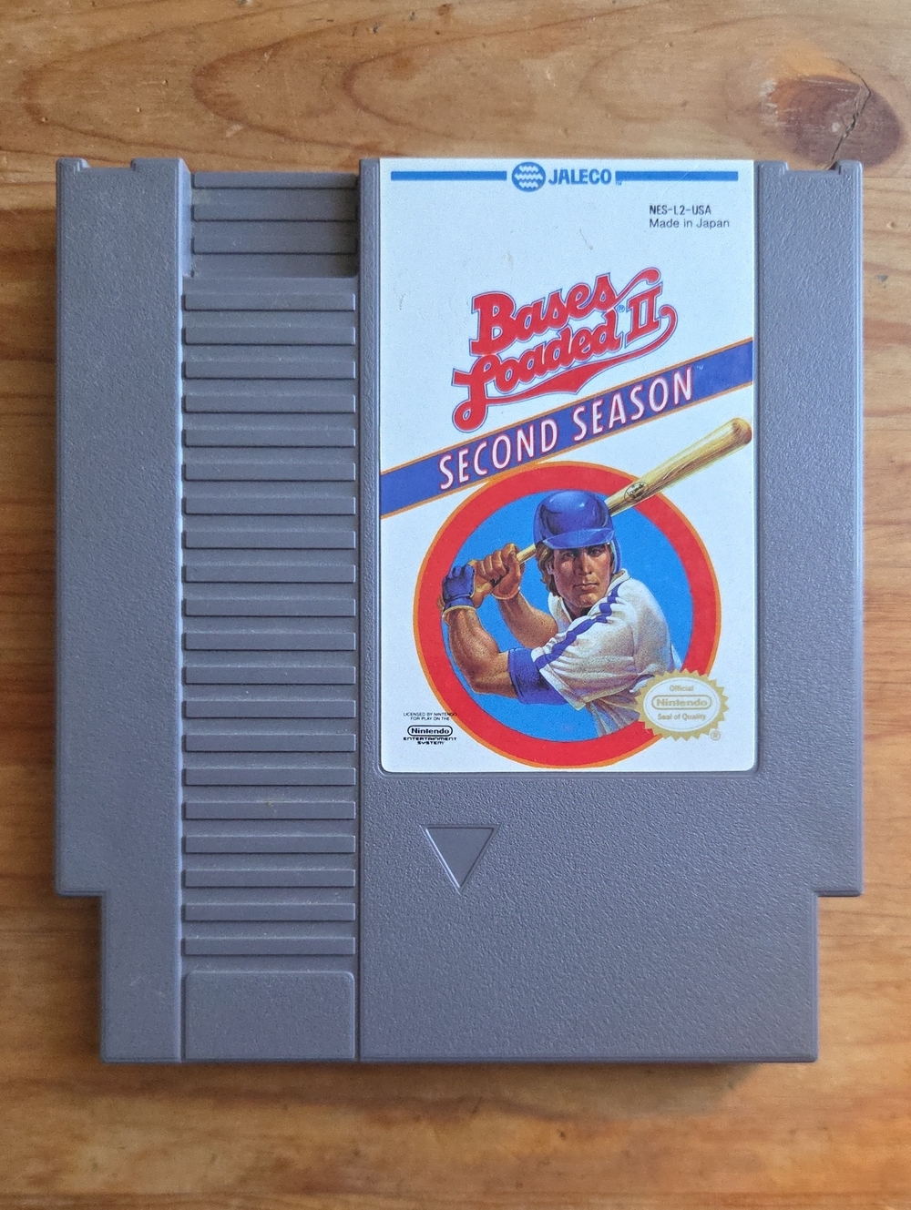 Bases Loaded II: Second Season (Nintendo NES, 1990) Authentic Cart Only TESTED